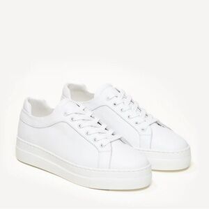White Leather Sneakers